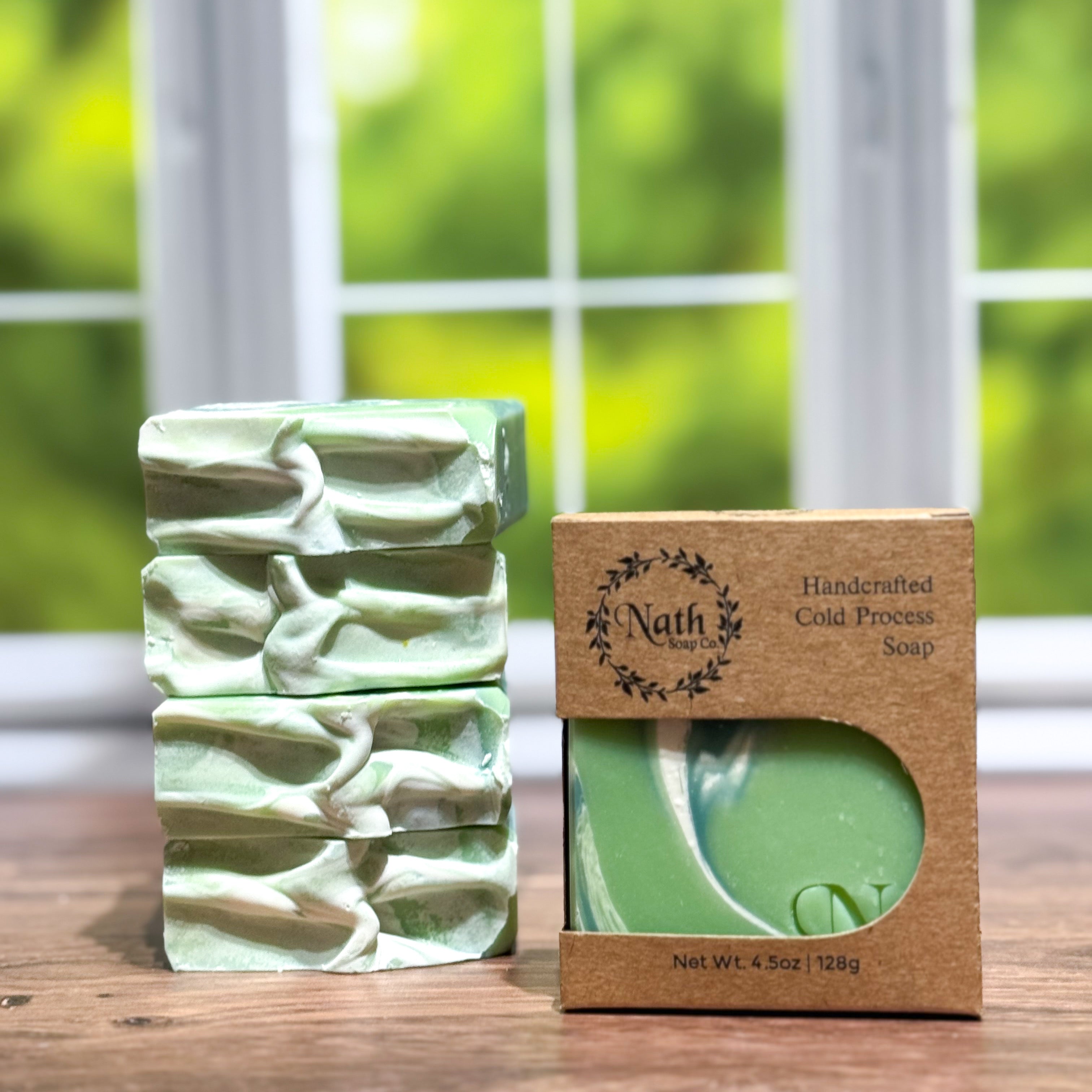 Cool Citrus & Basil Artisan Soap
