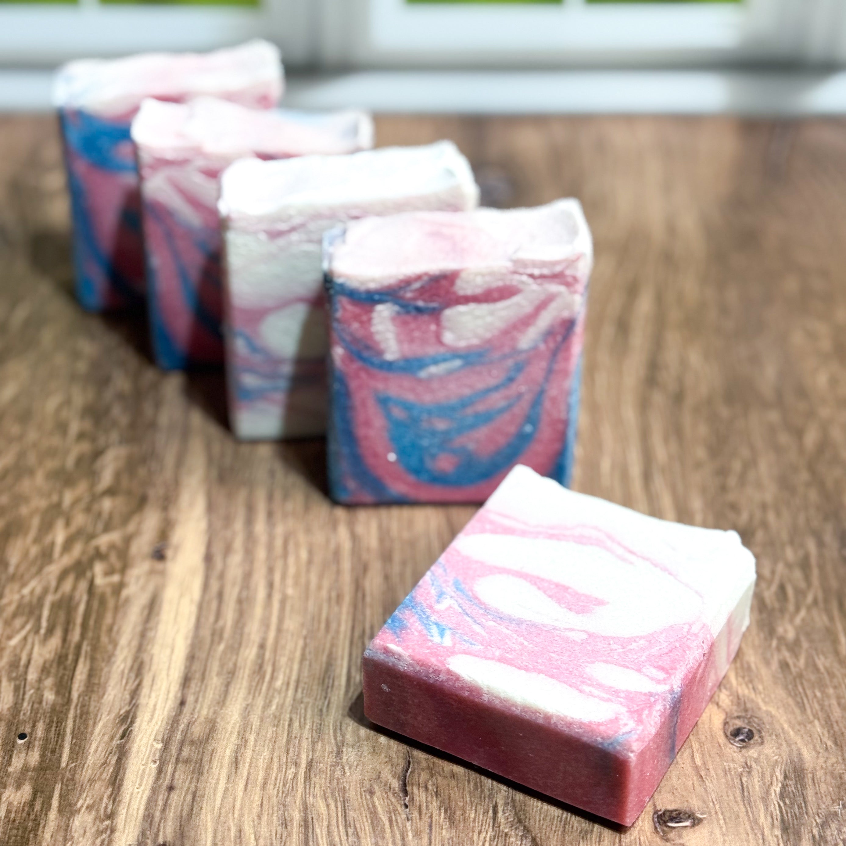 Pink Pomegranate Salt Soap